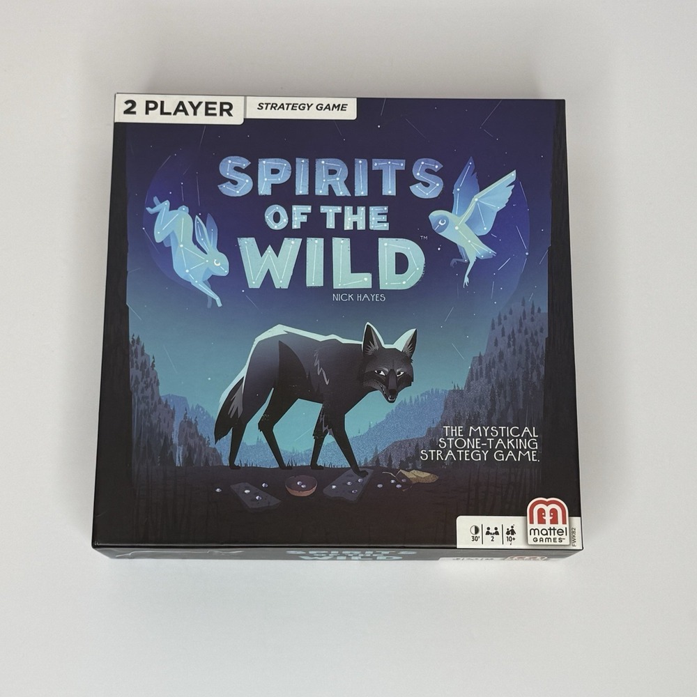 Spirits of The Wild Strategy Game‎ Nick Hayes Mattel Games 100% Complete